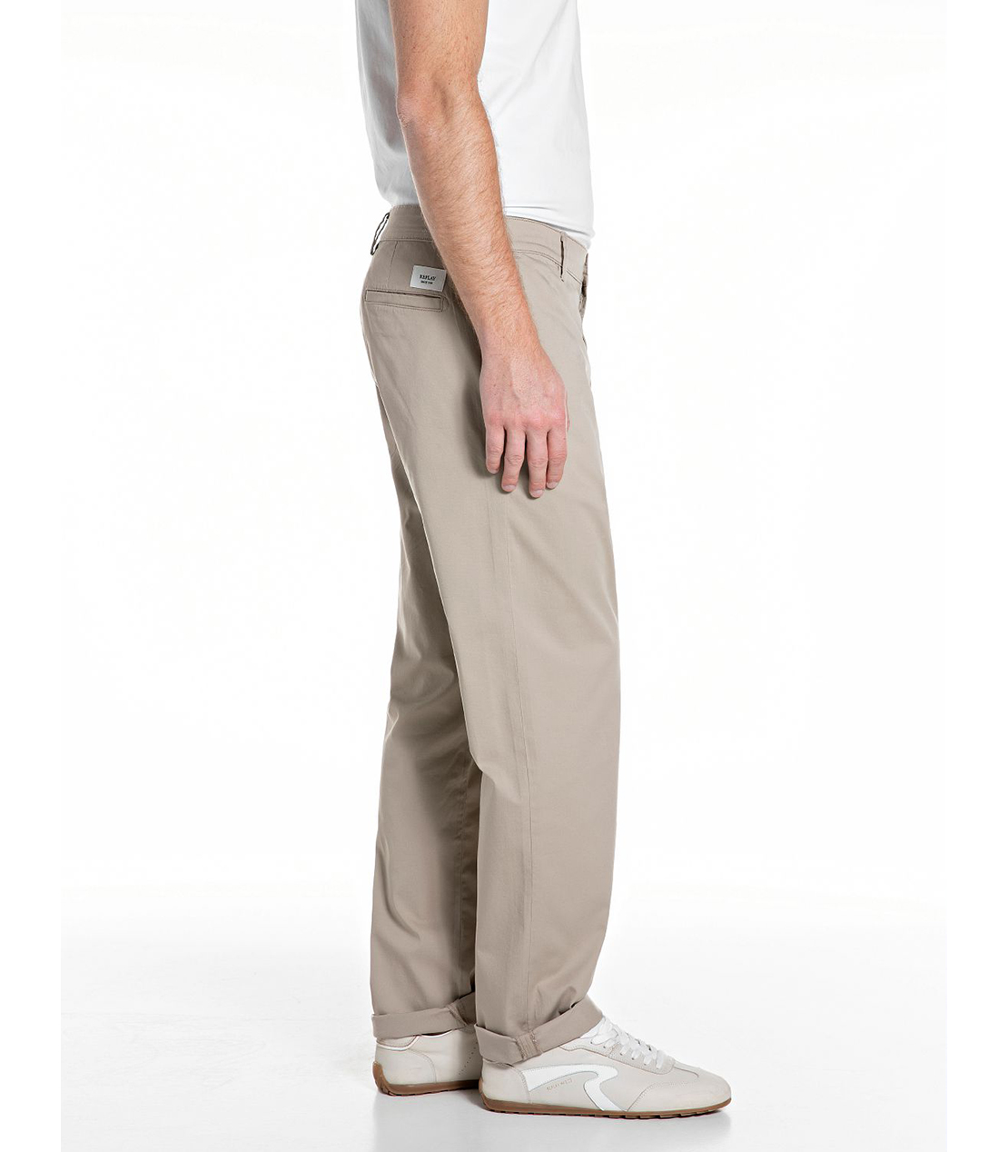 コンフォートコットンツイルパンツ 詳細画像 カーキ 3